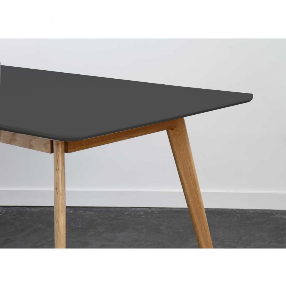Table à manger scandinave en bois skoll by drawer