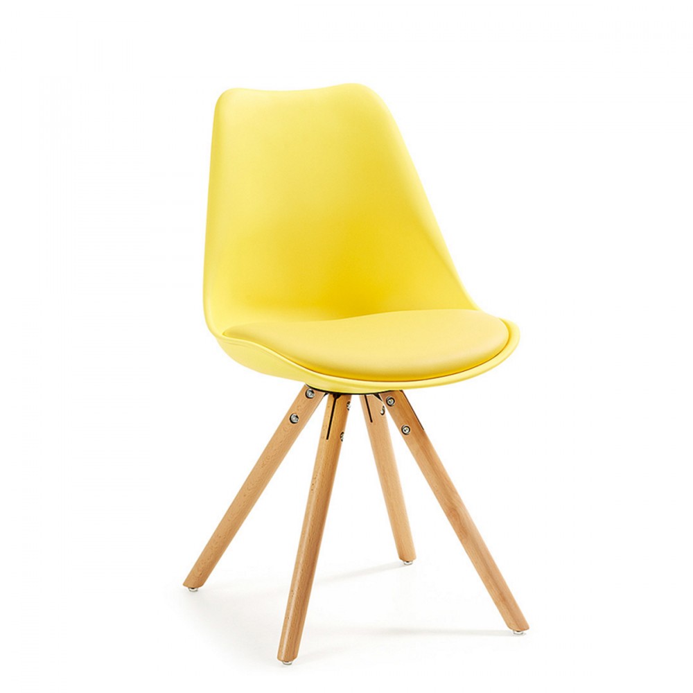 Chaises design ralf wood style eames par drawer