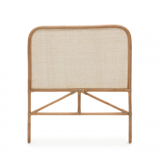 Quiterie - Tête de lit carrée en rotin 90cm