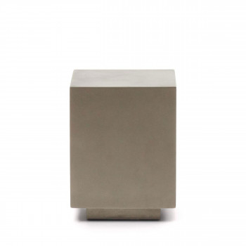 Rustella - Table d'appoint en ciment 35x35cm