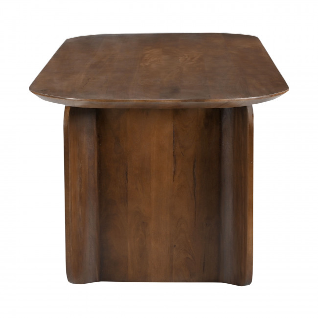 Dumai - Table à manger en bois massif 200x90cm
