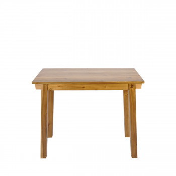 Hanotilo - Table de bar en acacia H100xL120cm