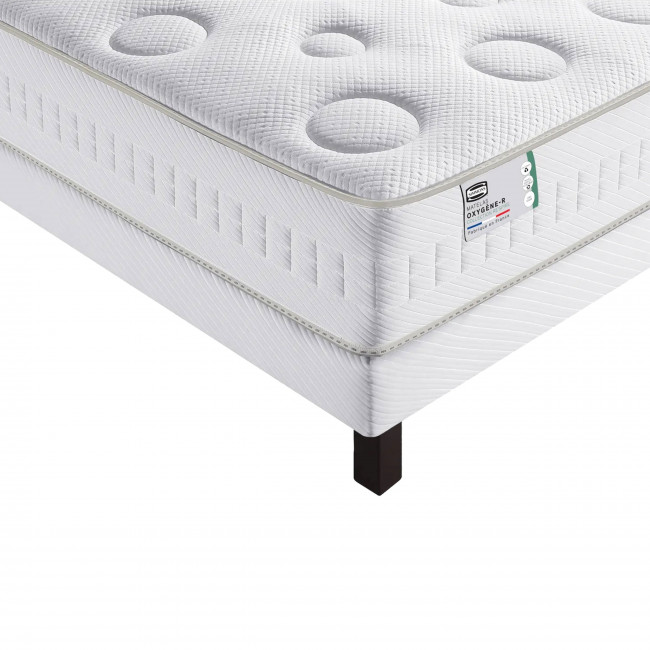 Oxygène-R - Matelas 100% ressorts, épaisseur 26cm, accueil moelleux