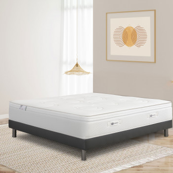 Life-R - Matelas 100% ressorts, épaisseur 29cm, accueil équilibré