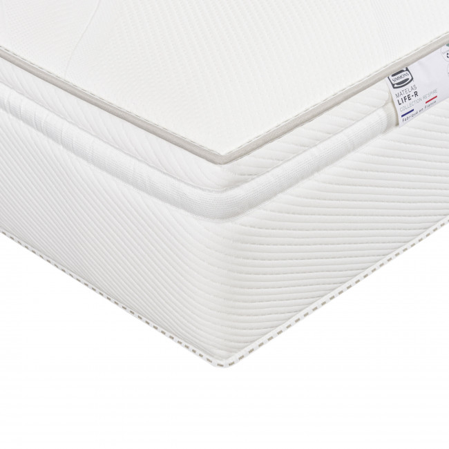 Life-R - Matelas 100% ressorts, épaisseur 29cm, accueil équilibré