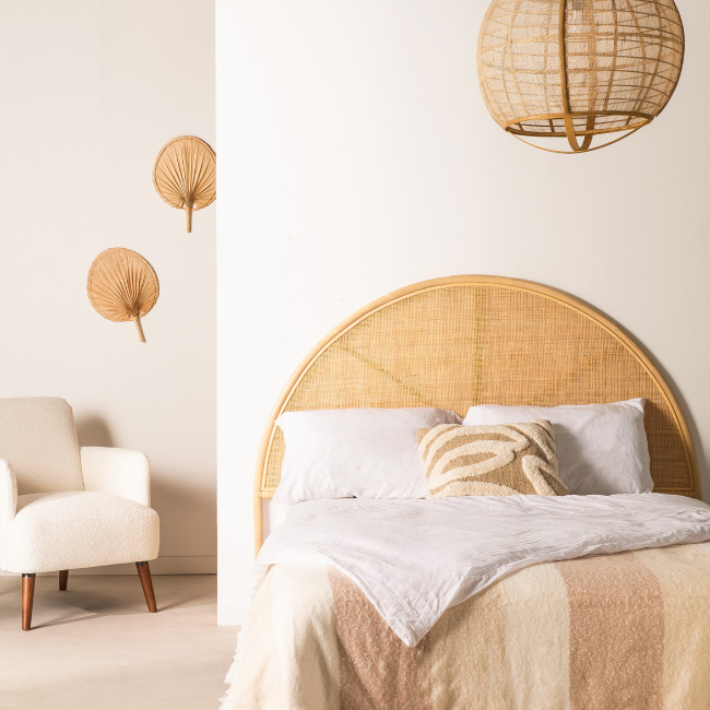 Munda - Tête de lit en cannage L145cm