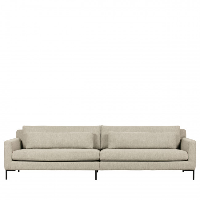 Hang out - Canapé 4 places en tissu bouclette L282cm