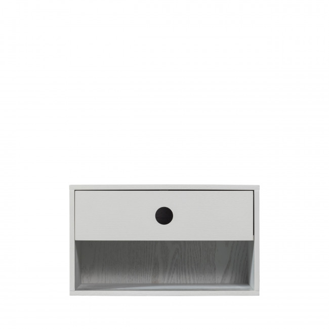 Nancy - Table de chevet murale en bois