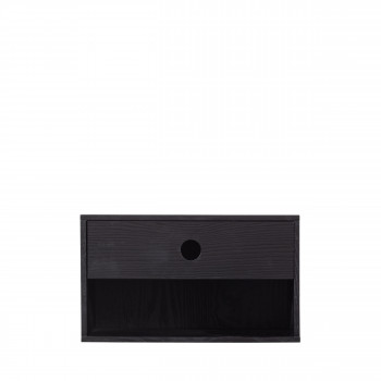 Nancy - Table de chevet murale en bois