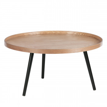 Table d'appoint ronde bois XL Mesa