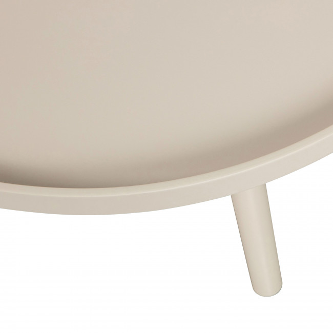 Table d'appoint ronde bois L Mesa
