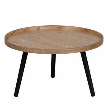 Table d'appoint ronde bois L Mesa