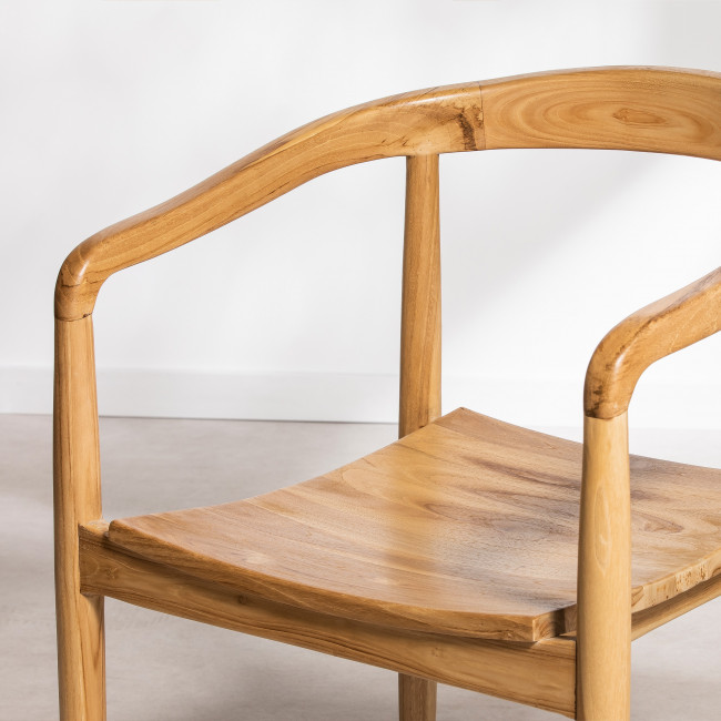 Raden - Lot de 2 fauteuils de table en teck