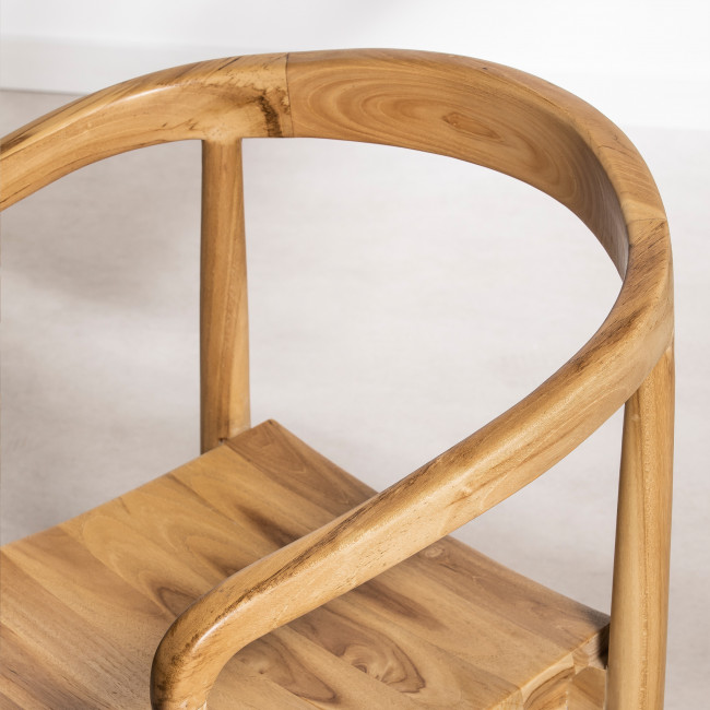 Raden - Lot de 2 fauteuils de table en teck