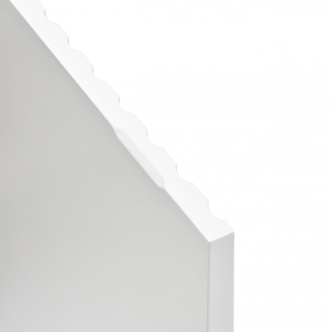 Doric - Buffet haut 2 portes en bois H120cm