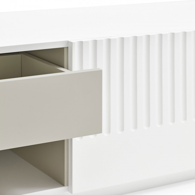 Doric - Meuble tv 4 portes en bois L180cm