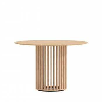 Sola - Table à manger ronde en bois ø120cm