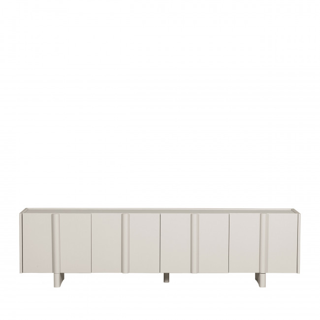 Basu - Meuble tv 3 portes en bois L200cm