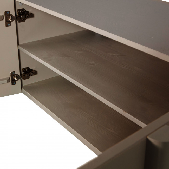 Basu - Meuble tv 3 portes en bois L200cm