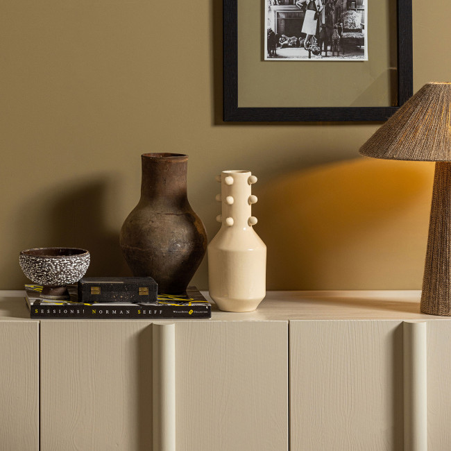 Basu - Buffet 4 portes en bois L200cm