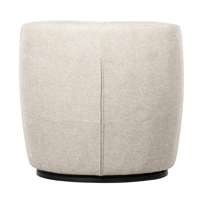 Serra - Fauteuil pivotant design en tissu