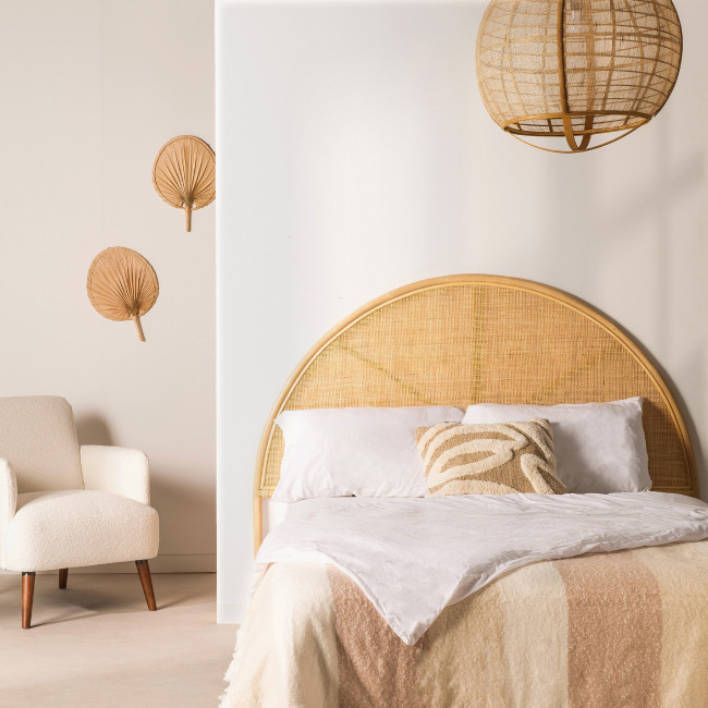 Munda - Tête de lit en cannage L165cm