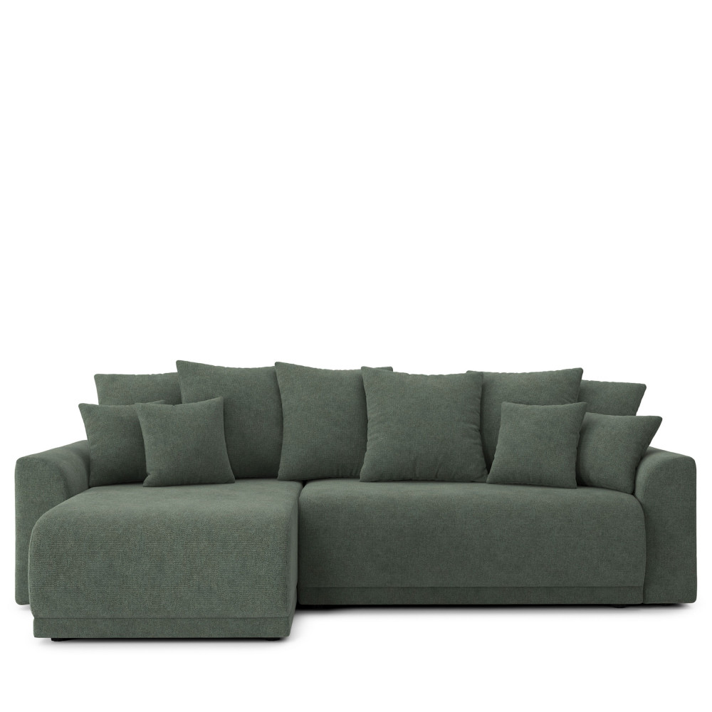 Canapé d'angle 4 places Tissu Vintage Confort Promotion