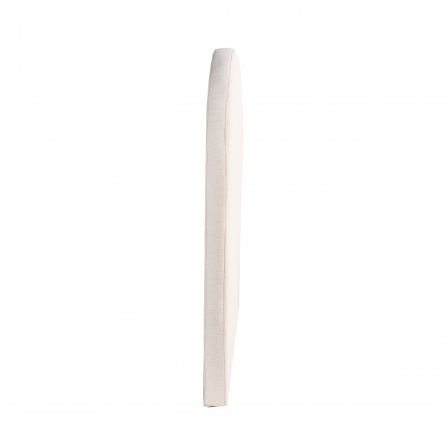 Noussa - Tête de lit en coton et lin demi-lune L150cm