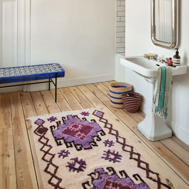 Nizwa - Tapis de bain d’inspiration orientale en coton