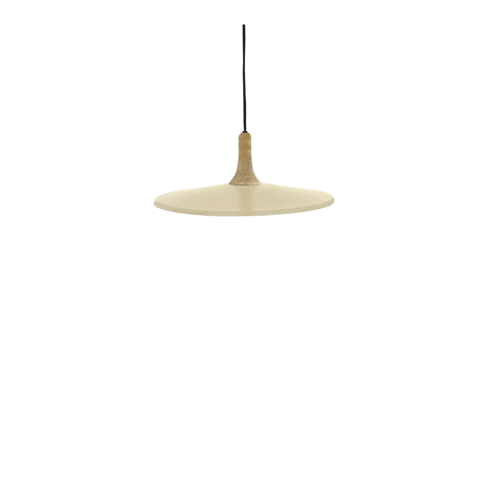 Brampton - Suspension ronde en métal ø40cm - Couleur - Beige