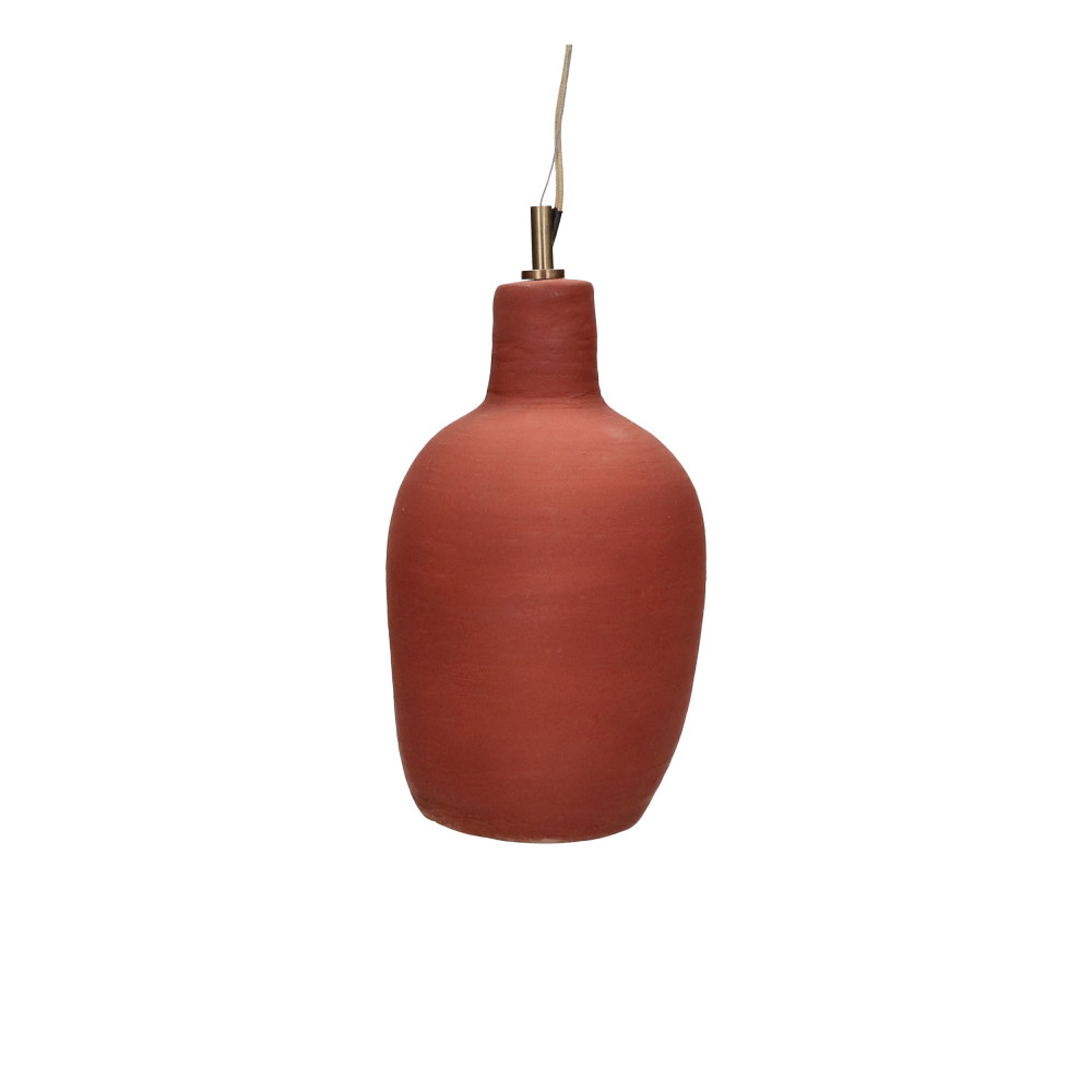 Perugia - Suspension ronde en argile ø18cm - Couleur - Terracotta