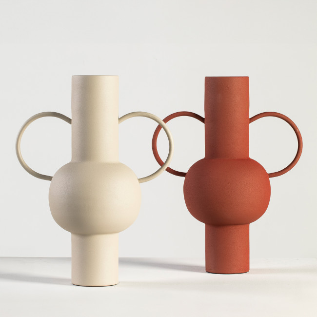 Zaïo - Vase finition poudrée ø36cm