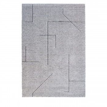 Cairns - Tapis contemporain à motif géométrique