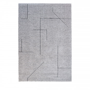 Cairns - Tapis contemporain à motif géométrique