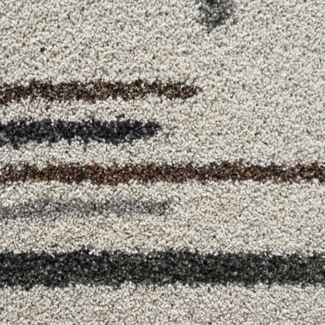 Miles - Tapis contemporain à motif géométrique