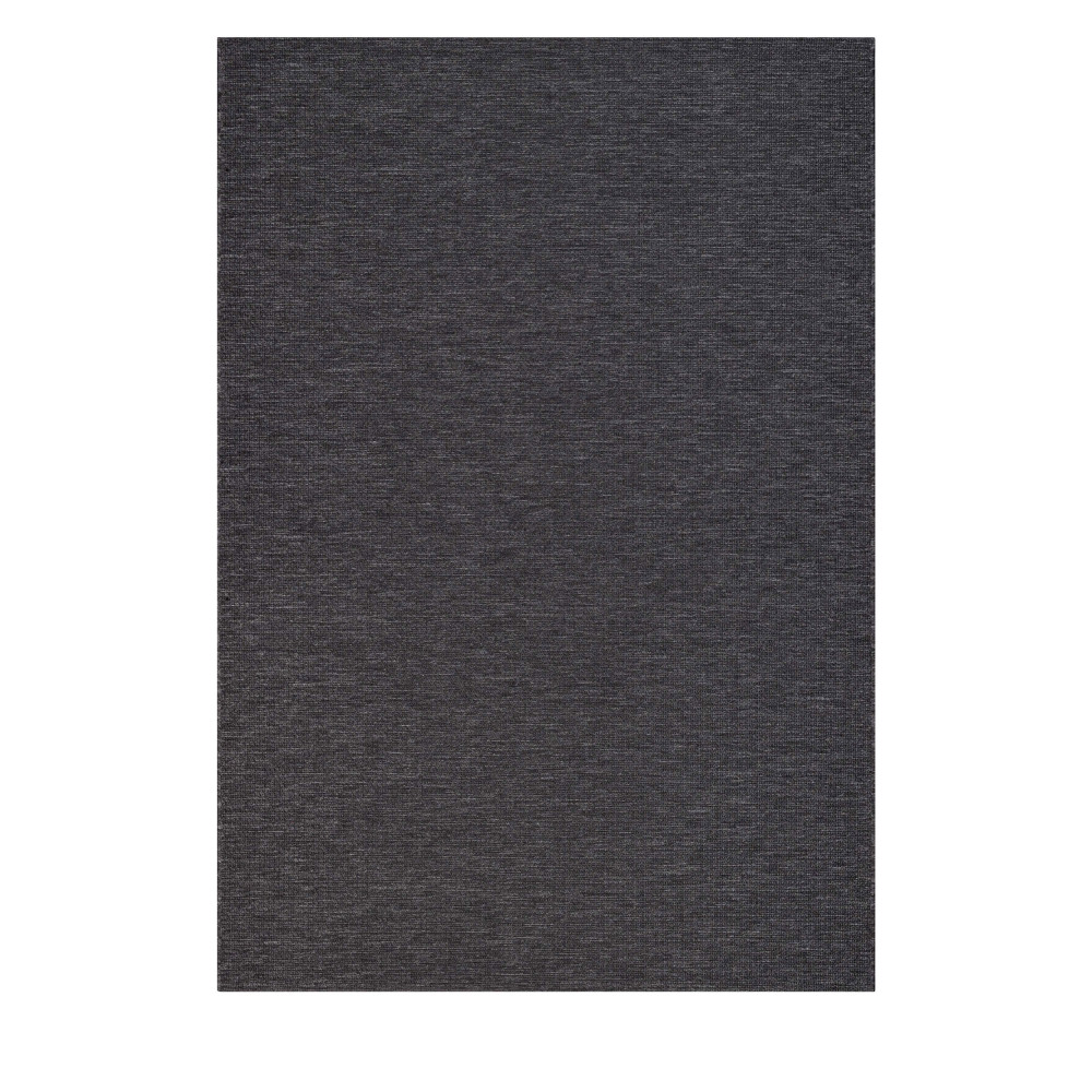 Nelson II - Tapis intérieur et extérieur - Couleur - Gris anthracite, Dimensions - 160x230 cm