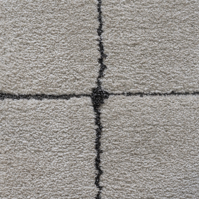 Byron VI - Tapis contemporain ovale