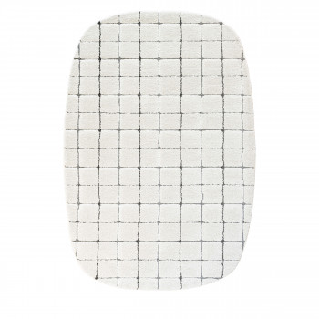 Byron VI - Tapis contemporain ovale