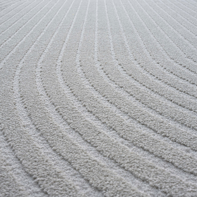 Hills - Tapis contemporain à motif géométrique