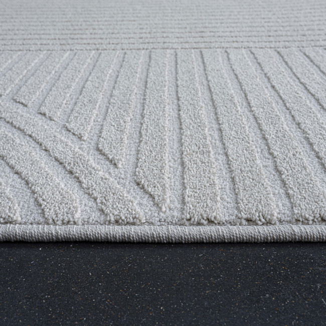 Hills - Tapis contemporain à motif géométrique