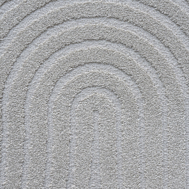 Hills - Tapis contemporain à motif géométrique