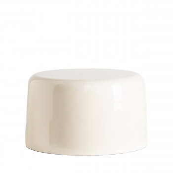 Pati - Table d'appoint ronde en aluminium émaillée ø42cm