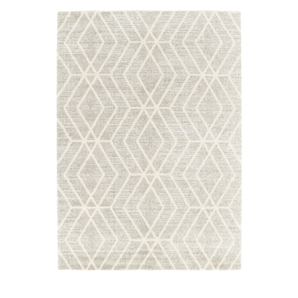 Goop - Tapis contemporain à motif géométrique - Couleur - Gris, Dimensions - 160x230 cm