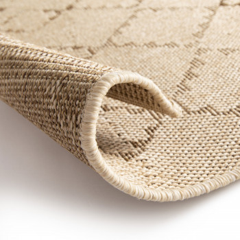 Messina - Tapis intérieur et extérieur à motif géométrique
