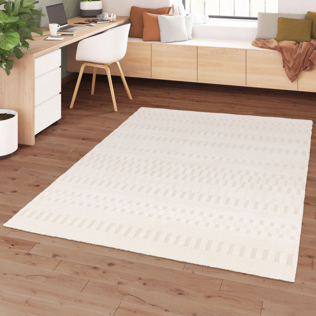 Elim II - Tapis contemporain à motif géométrique