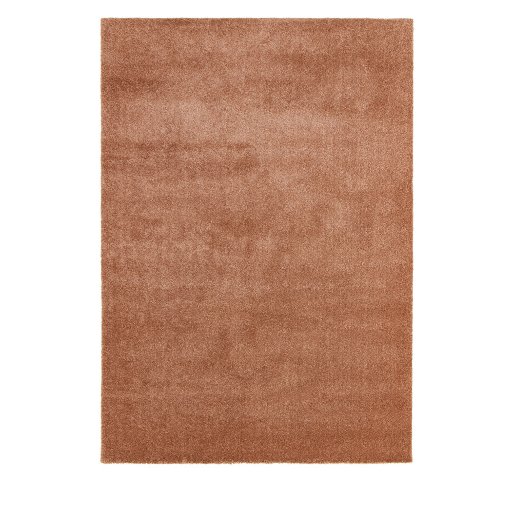 Springs I - Tapis à poil long lavable en machine - Couleur - Terracotta, Dimensions - 120x170 cm