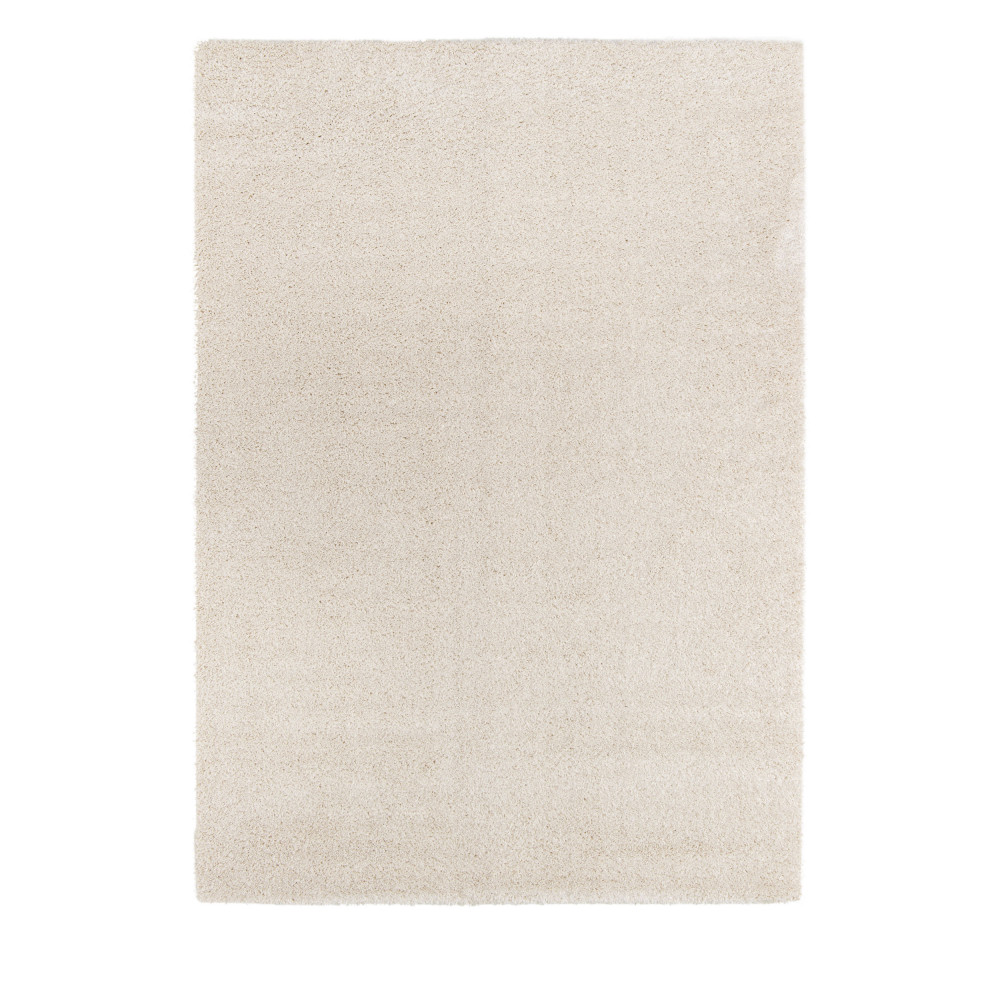 Springs III - Tapis à poil long lavable en machine - Couleur - Ecru, Dimensions - 140x200 cm