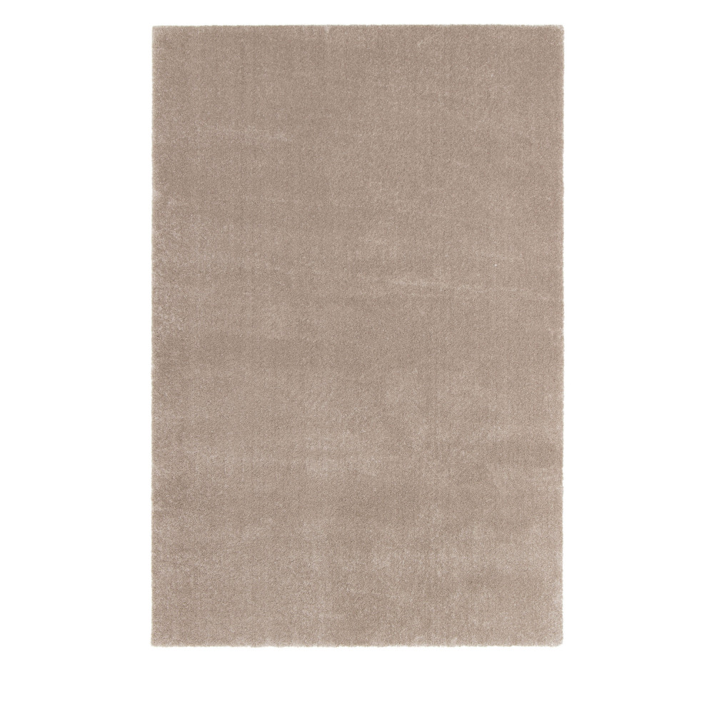 Douglas IV - Tapis lavable en machine - Couleur - Taupe, Dimensions - 160x230 cm