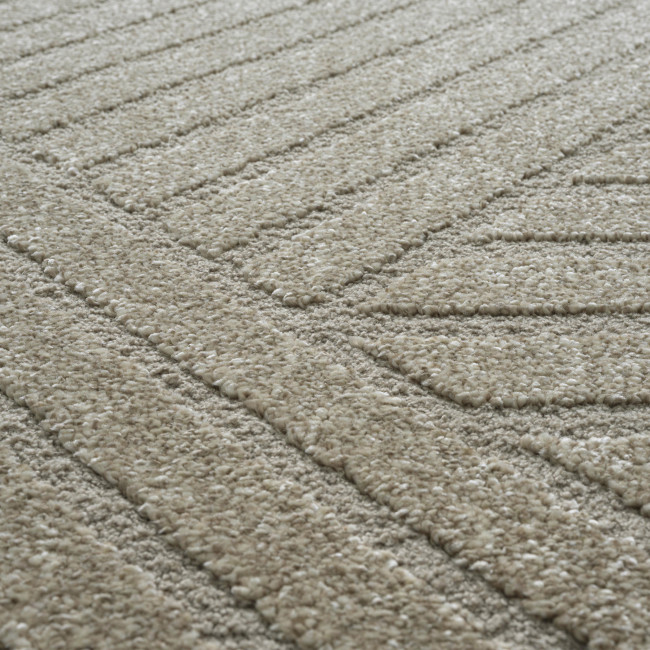 Dixie III - Tapis contemporain à motif géométrique