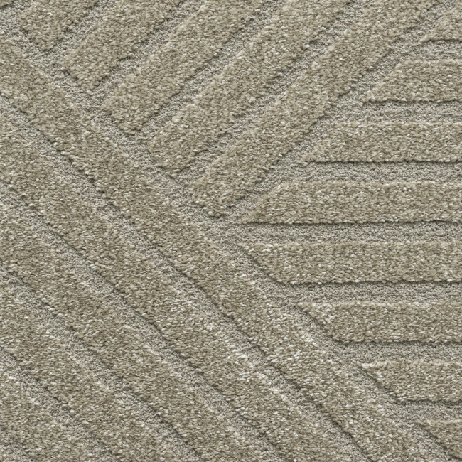 Dixie III - Tapis contemporain à motif géométrique